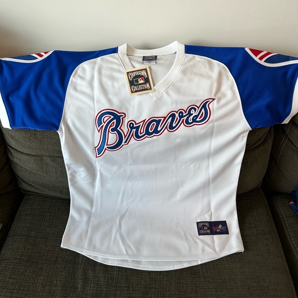 Majestic Other - Majestic Authentic Cooperstown Collection 70’s Atlanta Braves Jersey Men’s Sz M
